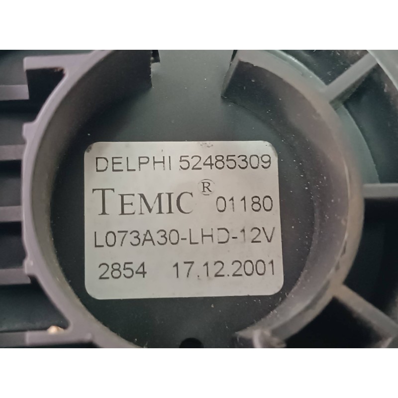 Recambio de ventilador calefaccion para opel astra g berlina comfort referencia OEM IAM 52485309 881060995 TEMIC - DELPHI
