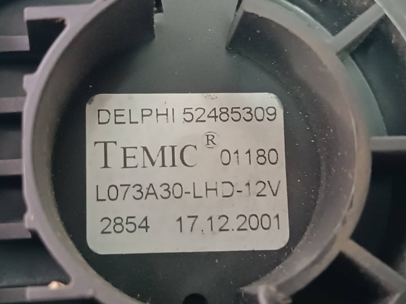 Recambio de ventilador calefaccion para opel astra g berlina comfort referencia OEM IAM 52485309 881060995 TEMIC - DELPHI