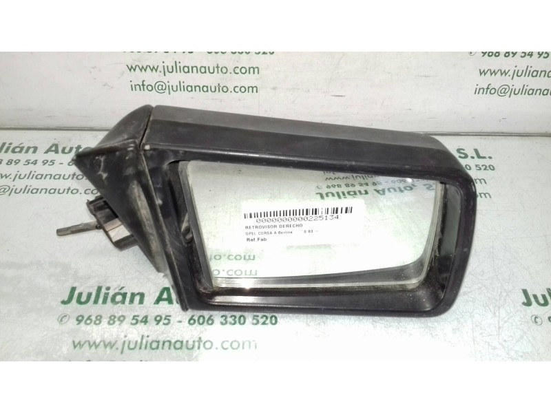 Recambio de retrovisor derecho para opel corsa a berlina referencia OEM IAM 0510411  MANUAL