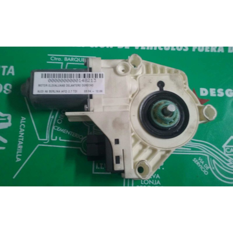 Recambio de motor elevalunas delantero derecho para audi a6 berlina (4f2) 2.7 tdi referencia OEM IAM 4F0959802D  