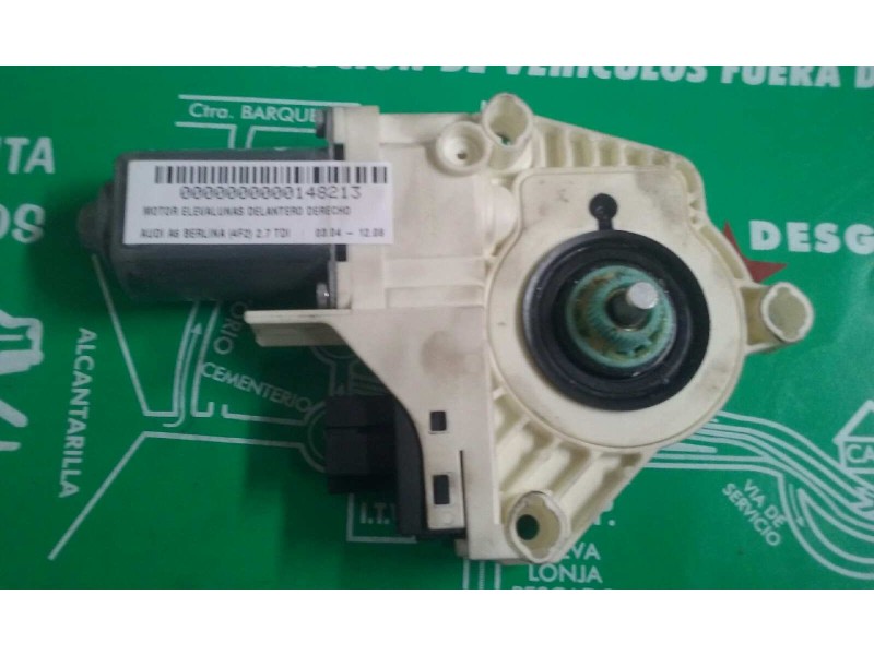 Recambio de motor elevalunas delantero derecho para audi a6 berlina (4f2) 2.7 tdi referencia OEM IAM 4F0959802D  