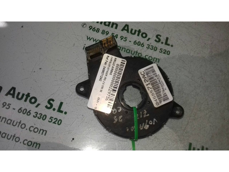 Recambio de anillo airbag para chrysler voyager (rg) 2.5 crd se referencia OEM IAM 04685712AC 14505XE 
