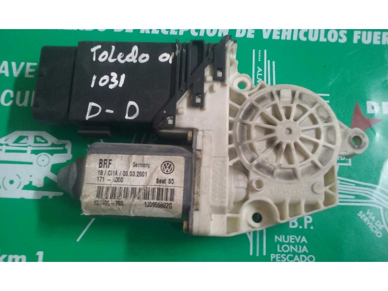 Recambio de motor elevalunas delantero derecho para seat toledo (1m2) stella referencia OEM IAM 1J0959802G  