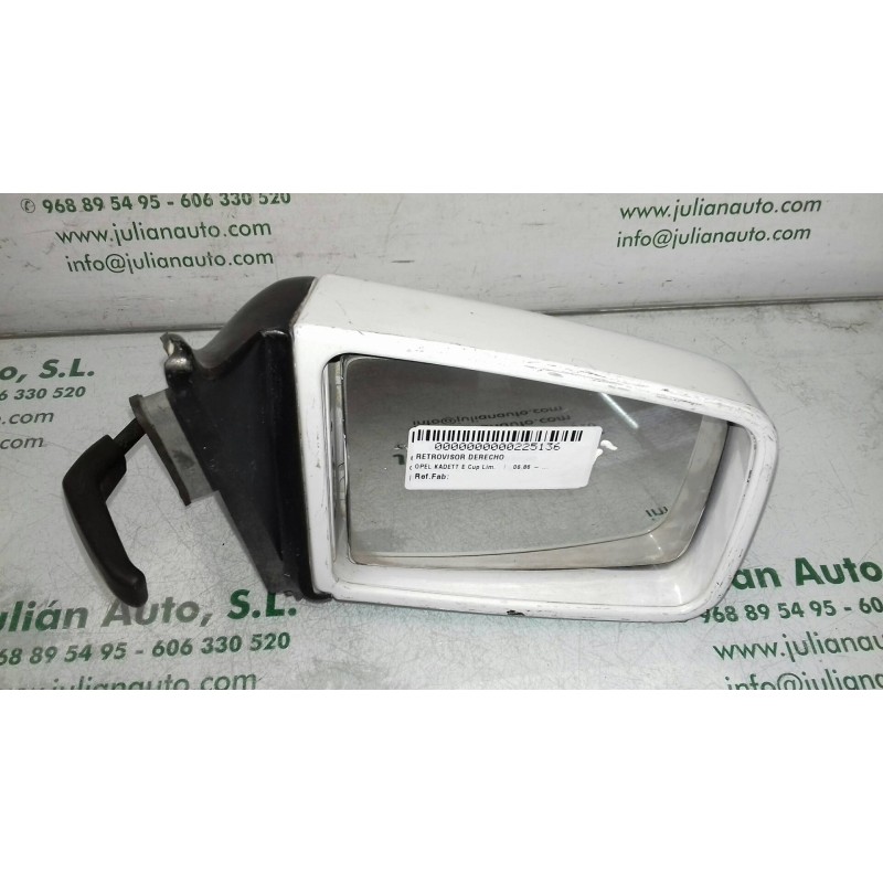 Recambio de retrovisor derecho para opel kadett e cup lim. referencia OEM IAM   MANUAL