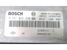 Recambio de centralita motor uce para renault trafic caja cerrada (ab 4.01) l1h1 caja cerrada, corto referencia OEM IAM 82009351 2