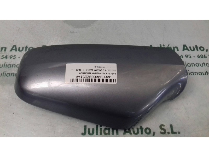 Recambio de carcasa retrovisor izquierdo para opel astra g caravan comfort referencia OEM IAM 259085L6  PLATA
