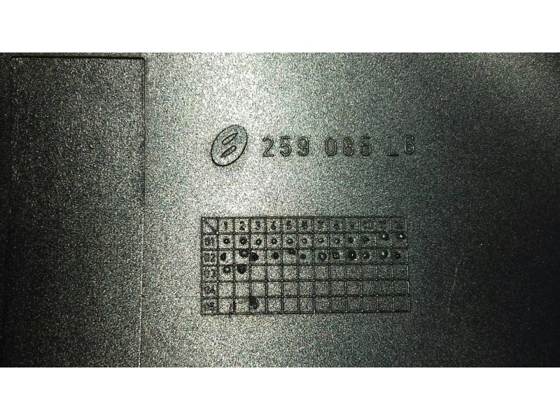 Recambio de carcasa retrovisor izquierdo para opel astra g caravan comfort referencia OEM IAM 259085L6  PLATA