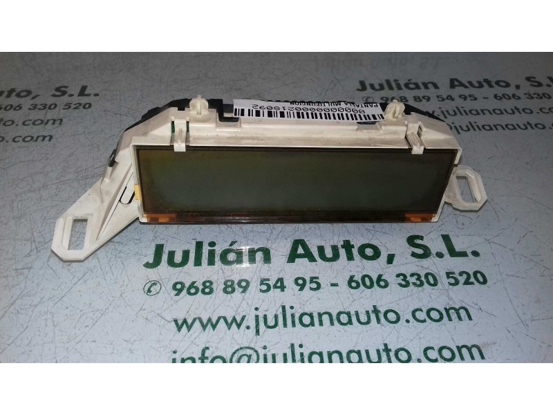 Recambio de pantalla multifuncion para citroen c4 berlina collection referencia OEM IAM 9662226080 249231 