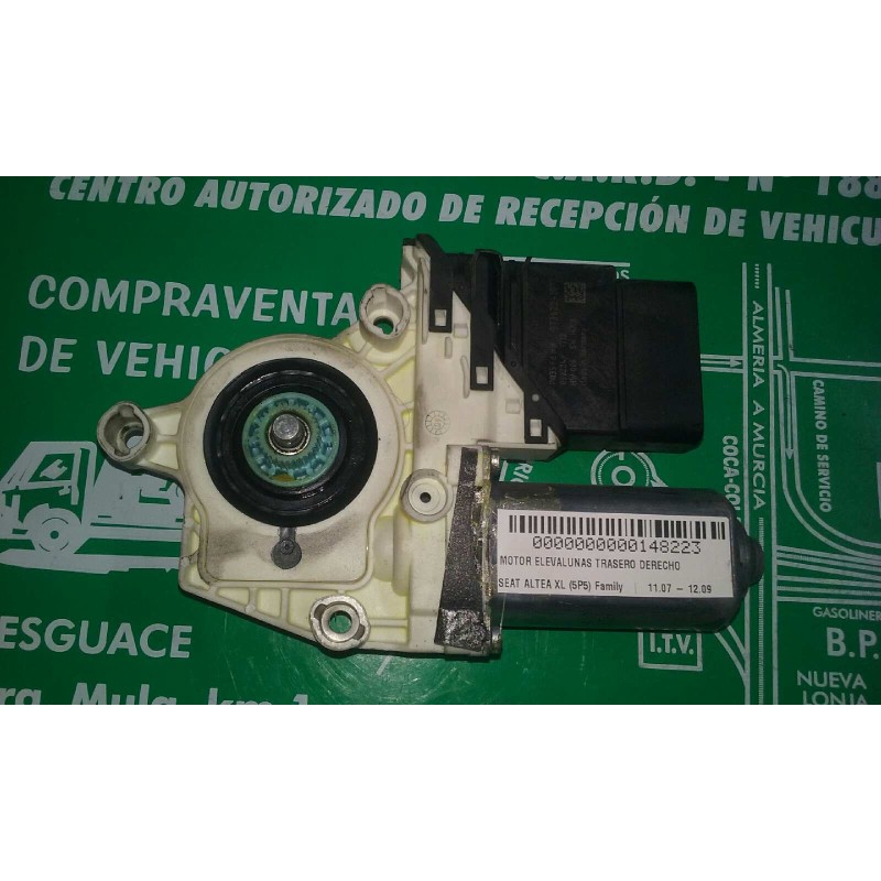 Recambio de motor elevalunas trasero derecho para seat altea xl (5p5) family referencia OEM IAM   