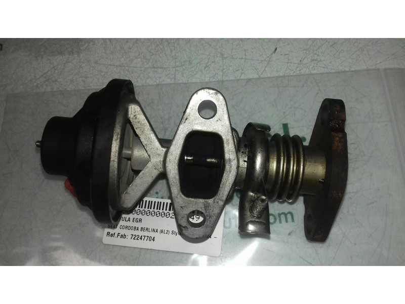 Recambio de valvula egr para seat cordoba berlina (6l2) stylance referencia OEM IAM 72247704 038131501AG 