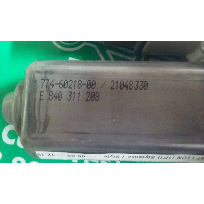 Recambio de motor elevalunas trasero derecho para seat leon (1p1) stylance / style referencia OEM IAM 1K0959704N 98360033402 S11