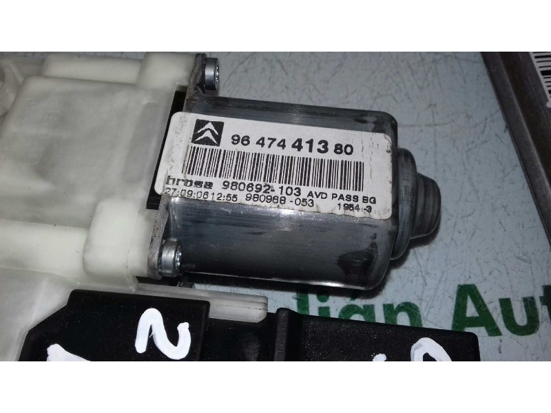 Recambio de elevalunas delantero derecho para citroen c4 berlina collection referencia OEM IAM 9657133580 9647441380 ELECTRICO
