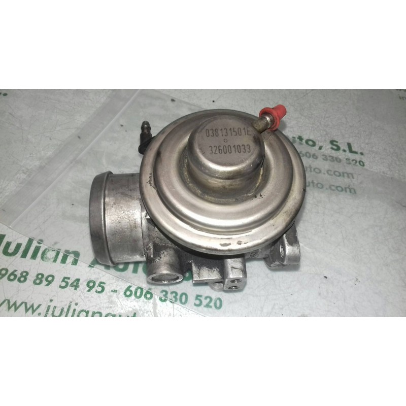 Recambio de valvula egr para seat toledo (1m2) signo referencia OEM IAM 038129637 038131501E 326001033