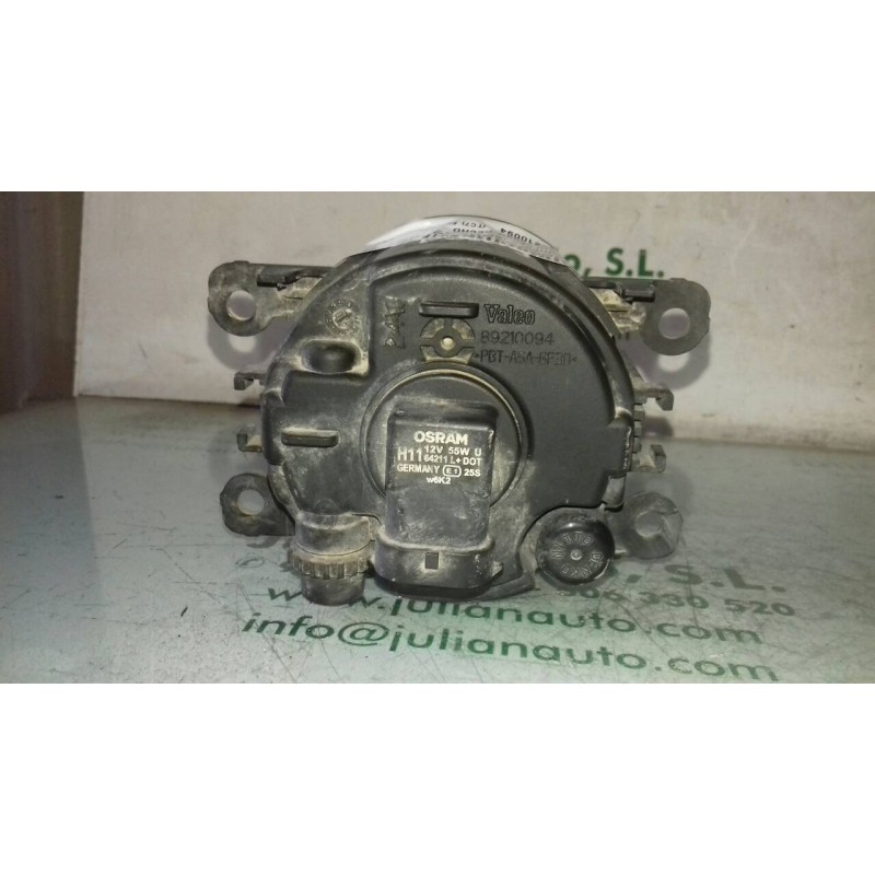 Recambio de faro antiniebla derecho para ford tourneo connect (tc7) familiar referencia OEM IAM 89210094 VALEO 2 PINES