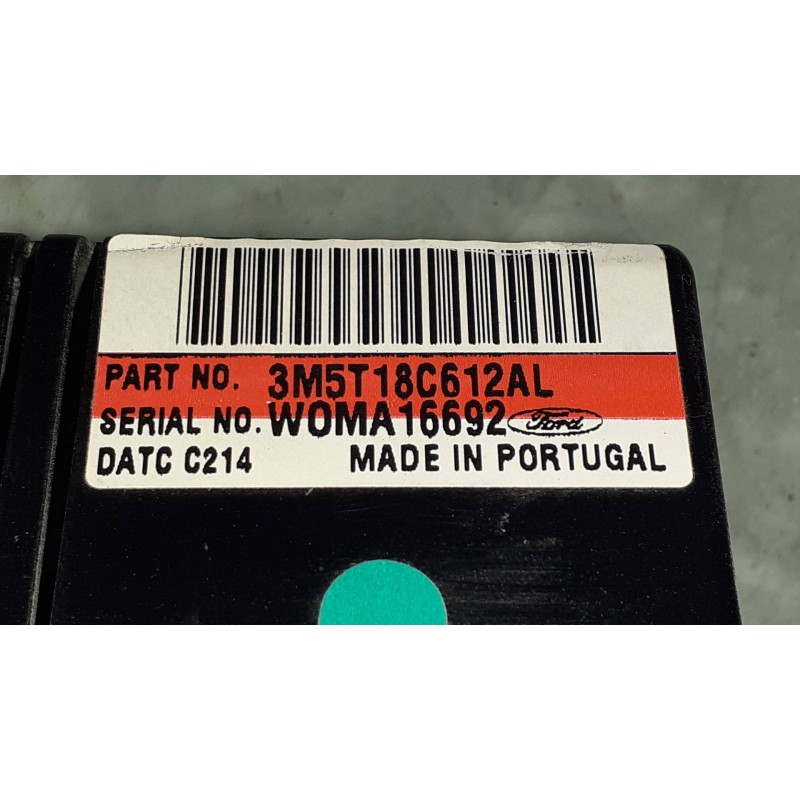 Recambio de mando climatizador para ford focus c-max (cap) ambiente (d) referencia OEM IAM 3M5T18C612AL 16692 