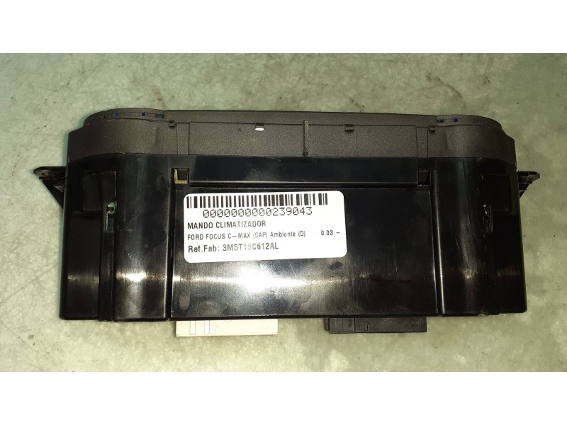 Recambio de mando climatizador para ford focus c-max (cap) ambiente (d) referencia OEM IAM 3M5T18C612AL 16692 