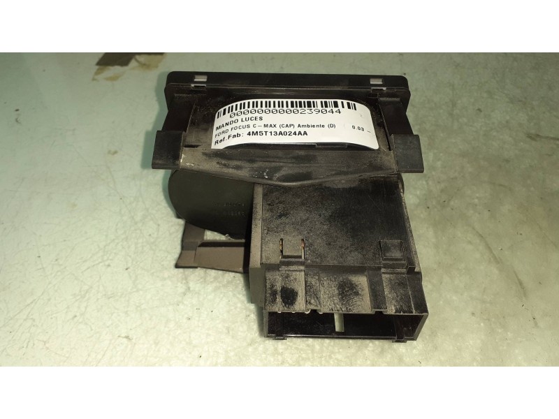 Recambio de mando luces para ford focus c-max (cap) ambiente (d) referencia OEM IAM 4M5T13A024AA 4986101 