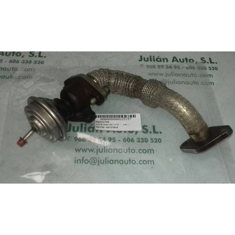 Recambio de valvula egr para audi a6 avant (c4) 1.9 tdi referencia OEM IAM 028131501E  