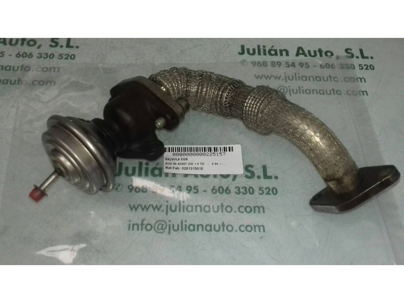 Recambio de valvula egr para audi a6 avant (c4) 1.9 tdi referencia OEM IAM 028131501E  