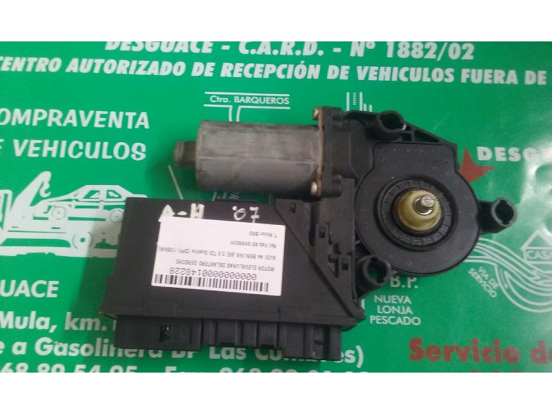 Recambio de motor elevalunas delantero derecho para audi a4 berlina (8e) 2.0 tdi quattro (dpf) (125kw) referencia OEM IAM 8E1959