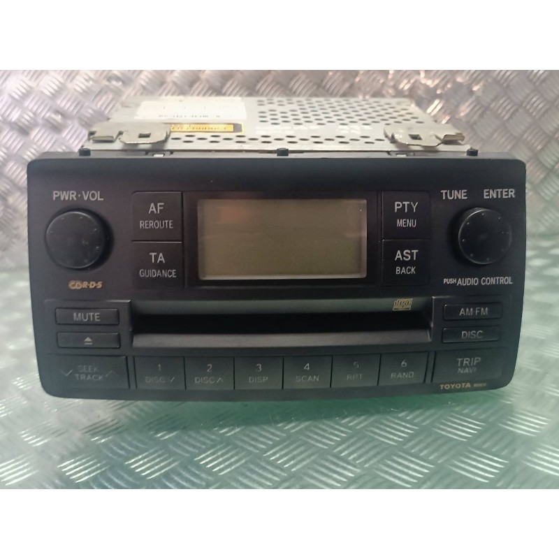 Recambio de sistema audio / radio cd para toyota corolla (e12) 1.4 d-4d luna compact referencia OEM IAM 8612002380 365443 CQTS74