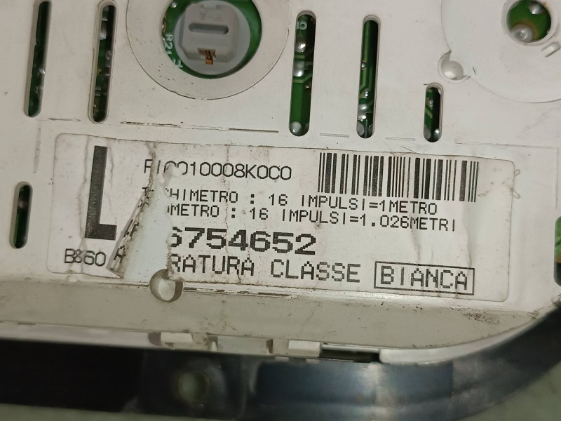 Recambio de cuadro instrumentos para fiat brava (182) 1.9 jtd cat referencia OEM IAM 46754652  