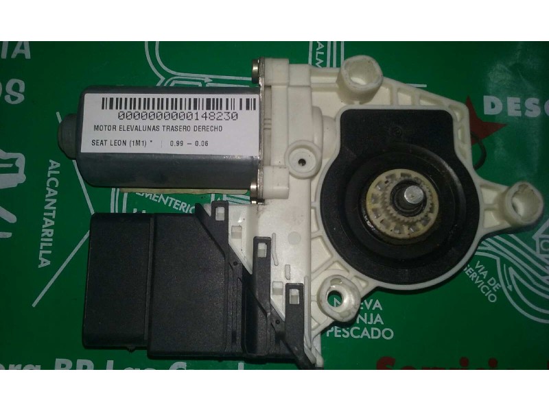 Recambio de motor elevalunas trasero derecho para seat leon (1m1) referencia OEM IAM 1J4959812C 101482202 1696428