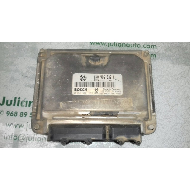 Recambio de centralita motor uce para seat ibiza (6k1) free sky referencia OEM IAM 0261206031 6K0906032C BOSCH