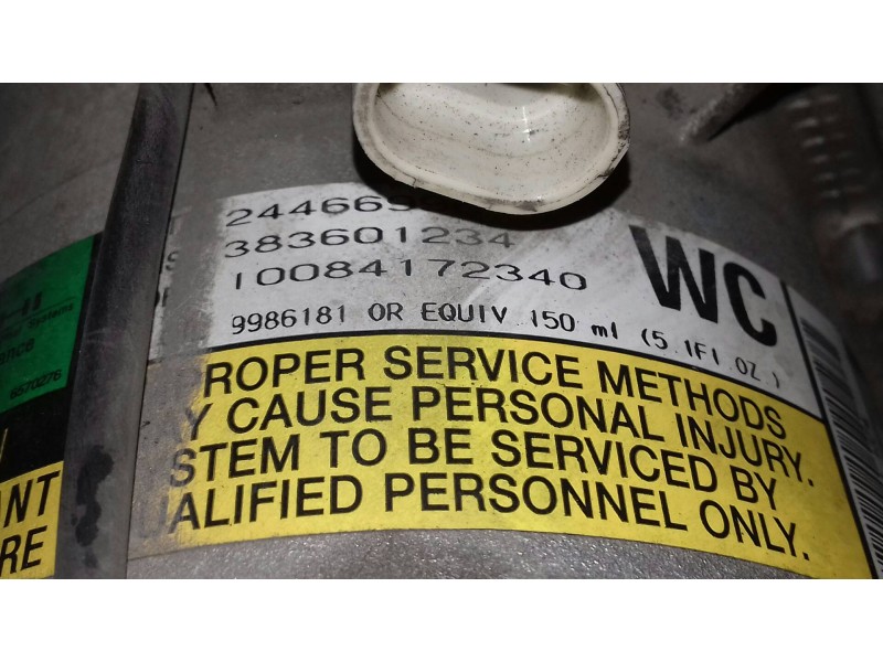 Recambio de compresor aire acondicionado para opel astra h ber. cosmo referencia OEM IAM 383601234  DELPHI