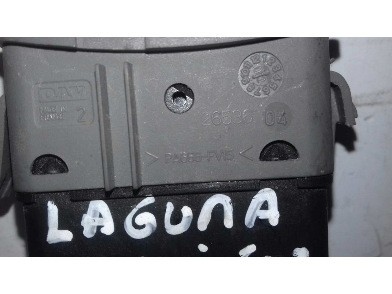 Recambio de mando luces para renault laguna ii (bg0) authentique referencia OEM IAM 2653604  INTENSIDAD LUCES