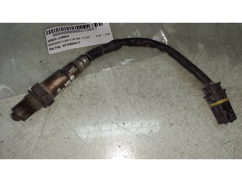 Recambio de sonda lambda para mercedes-benz clase a (w168) 1.6 cat referencia OEM IAM 0015409417 0258006436 