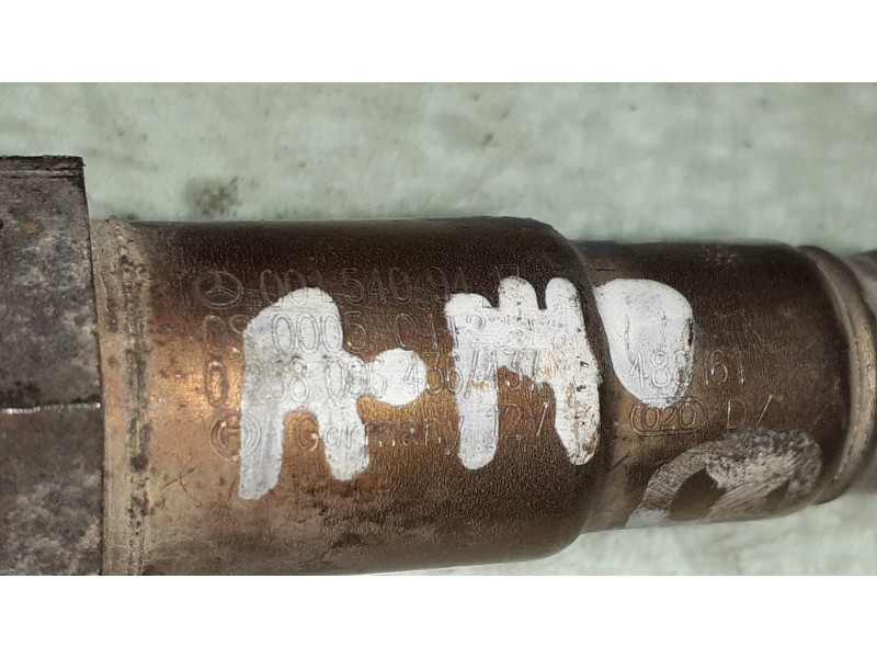 Recambio de sonda lambda para mercedes-benz clase a (w168) 1.6 cat referencia OEM IAM 0015409417 0258006436 