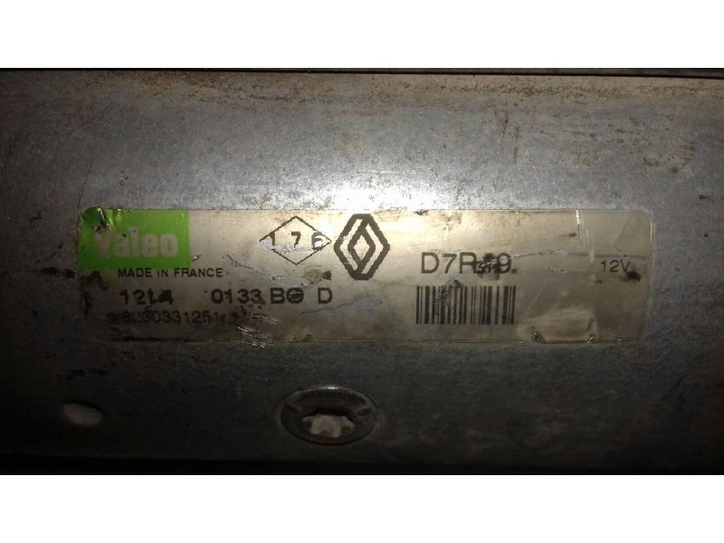 Recambio de motor arranque para renault laguna ii grandtour (kg0) privilege luxe referencia OEM IAM 8200331251 D7R49 VALEO