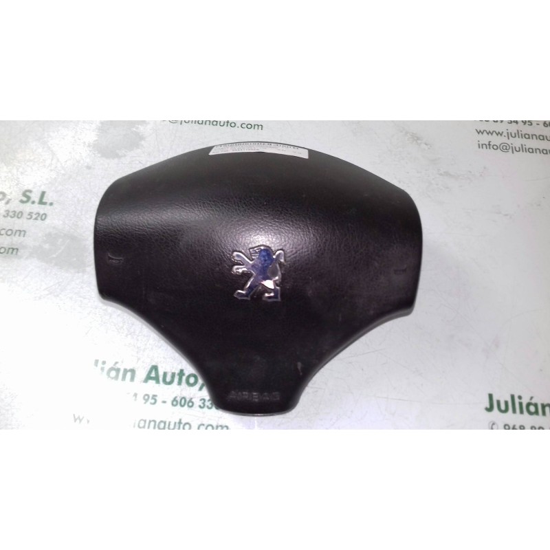 Recambio de airbag delantero izquierdo para peugeot 206 berlina x-line referencia OEM IAM 96441166ZR  DOS CONECTORES