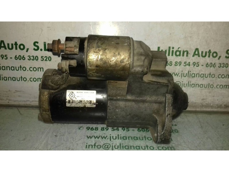 Recambio de motor arranque para renault megane ii berlina 5p authentique referencia OEM IAM 8200399594 M000T21471 MITSUBISHI