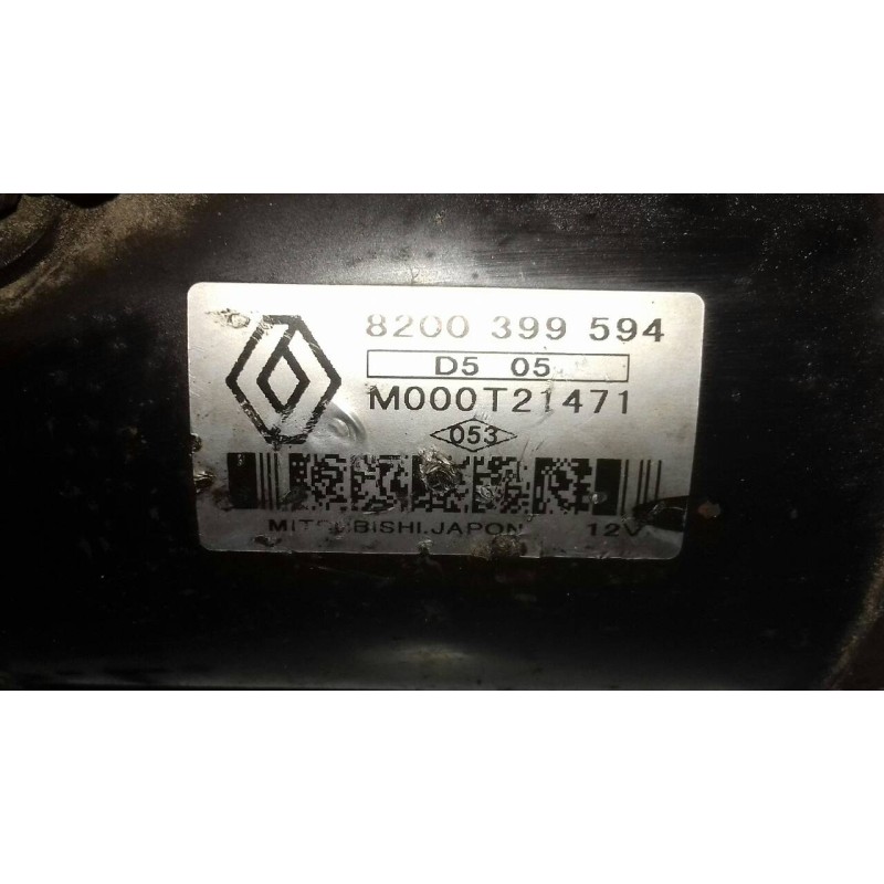 Recambio de motor arranque para renault megane ii berlina 5p authentique referencia OEM IAM 8200399594 M000T21471 MITSUBISHI