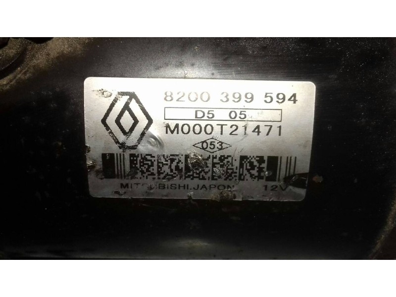 Recambio de motor arranque para renault megane ii berlina 5p authentique referencia OEM IAM 8200399594 M000T21471 MITSUBISHI