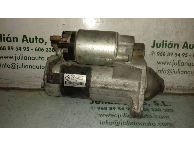 Recambio de motor arranque para renault clio iii authentique referencia OEM IAM 8200524675B M000T87881 MITSUBISHI