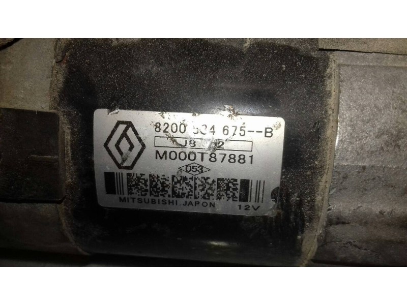 Recambio de motor arranque para renault clio iii authentique referencia OEM IAM 8200524675B M000T87881 MITSUBISHI