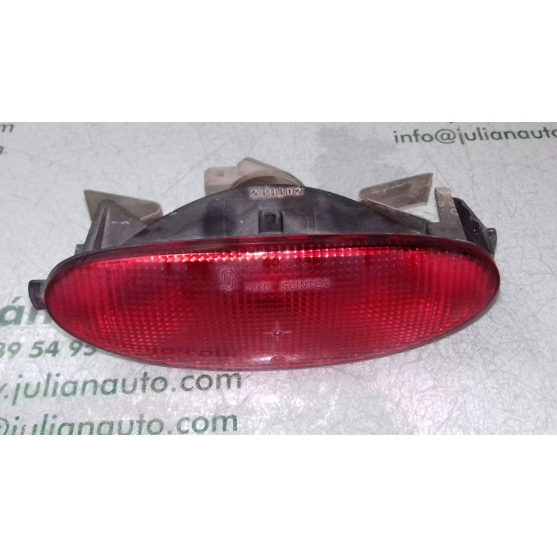 Recambio de luz central de freno para peugeot 206 berlina x-line referencia OEM IAM 45106 28D302 2 PINES