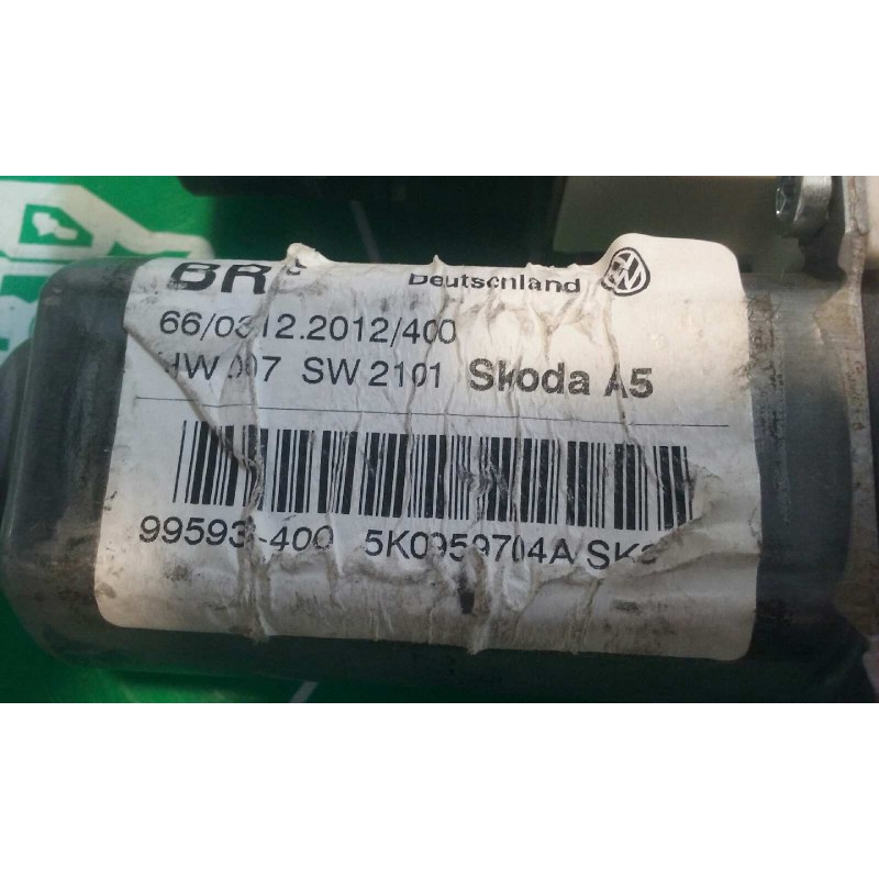 Recambio de motor elevalunas trasero derecho para skoda octavia berlina (1z3) ambition referencia OEM IAM 5K0959704A 5K0959794 0