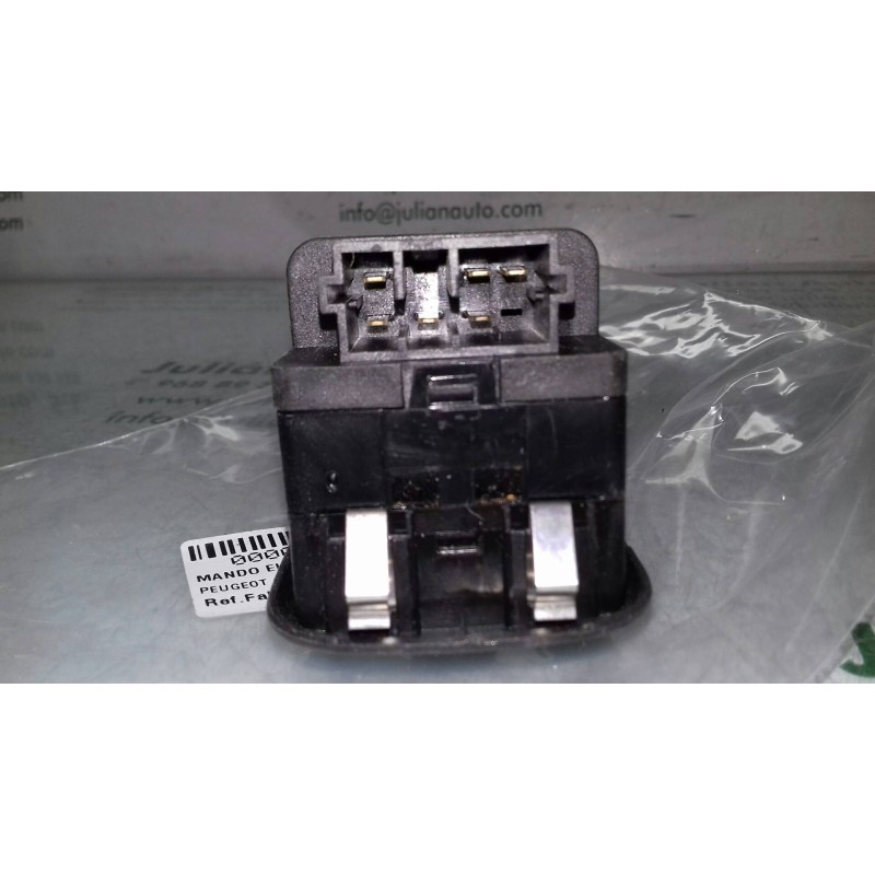 Recambio de mando elevalunas delantero izquierdo para peugeot 206 berlina x-line referencia OEM IAM  VALEO 3 + 3 PINES