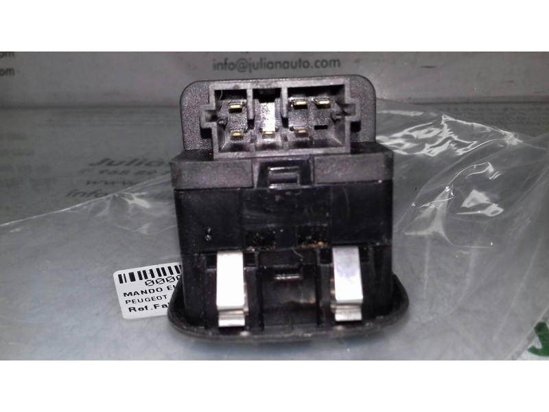 Recambio de mando elevalunas delantero izquierdo para peugeot 206 berlina x-line referencia OEM IAM  VALEO 3 + 3 PINES