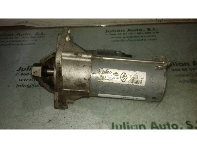 Recambio de motor arranque para dacia sandero stepway referencia OEM IAM 233003329R 16E31028JN VALEO