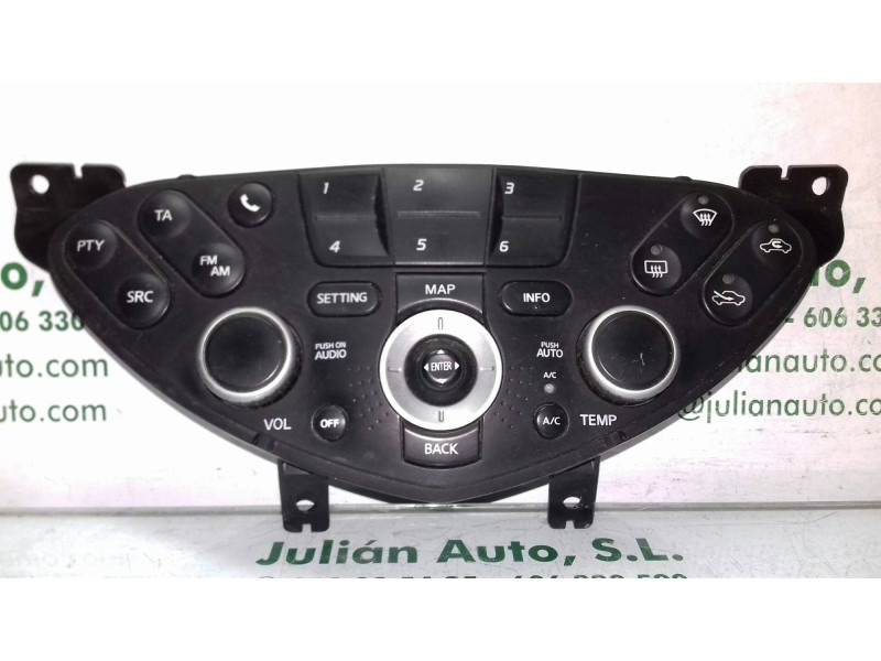 Recambio de mando climatizador para nissan primera berlina (p12) acenta referencia OEM IAM 28395AV610 CSW5840C 