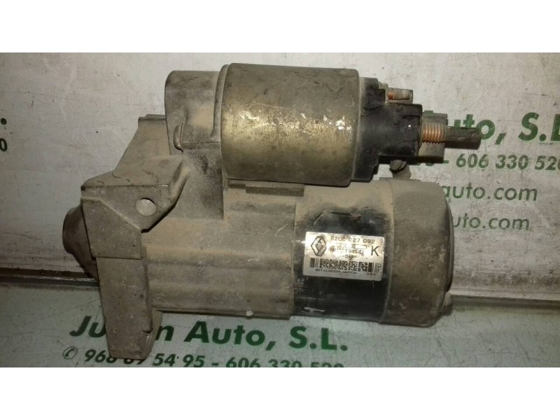 Recambio de motor arranque para renault scenic ii grand confort dynamique referencia OEM IAM 8200227092 M000T91581 MITSUBISHI