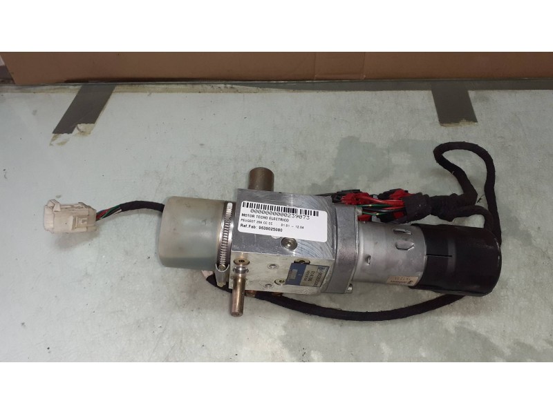 Recambio de motor techo electrico para peugeot 206 cc cc referencia OEM IAM 9639025080 014106 HB70137002