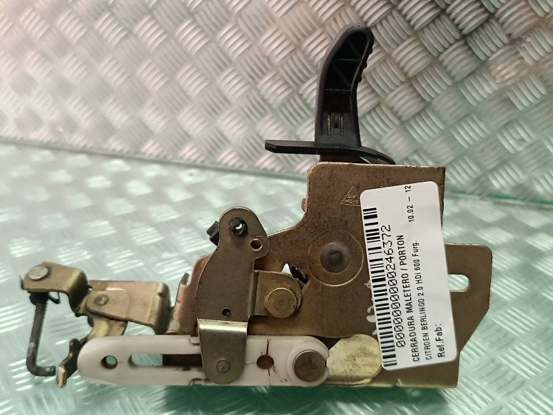 Recambio de cerradura maletero / porton para citroen berlingo 2.0 hdi 600 furg. referencia OEM IAM   
