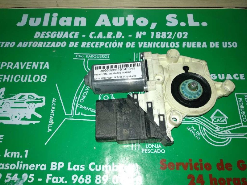 Recambio de motor elevalunas trasero derecho para volkswagen passat berlina (3c2) advance referencia OEM IAM 1K0959704P 97362210