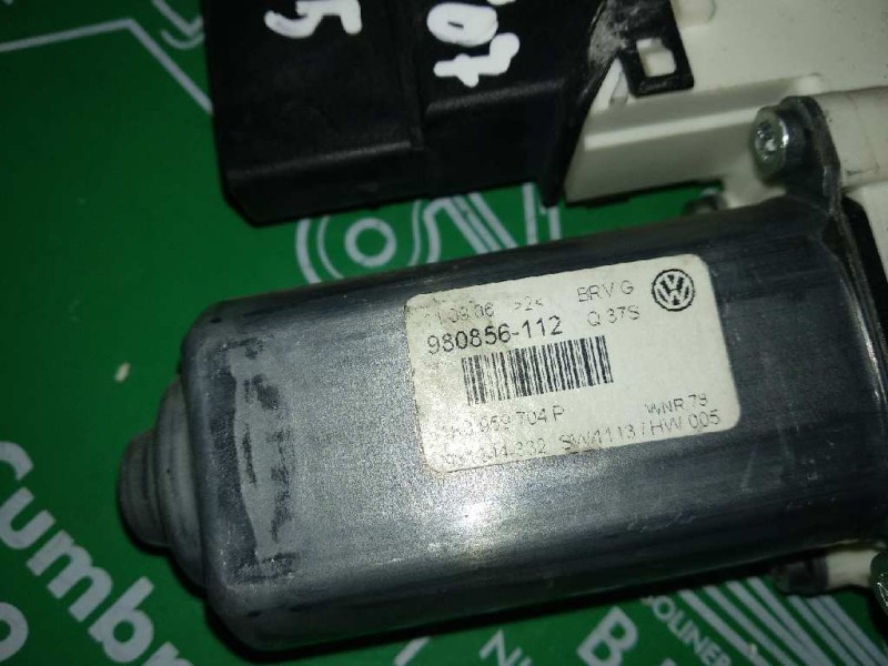 Recambio de motor elevalunas trasero derecho para volkswagen passat berlina (3c2) advance referencia OEM IAM 1K0959704P 97362210